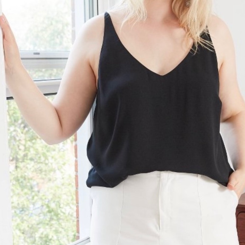 Dressy Black Tank Top
